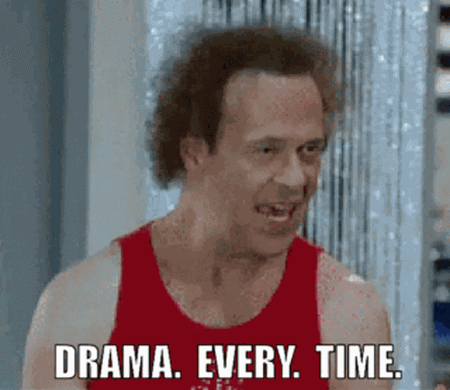 Richard Simmons Drama Every Time GIF