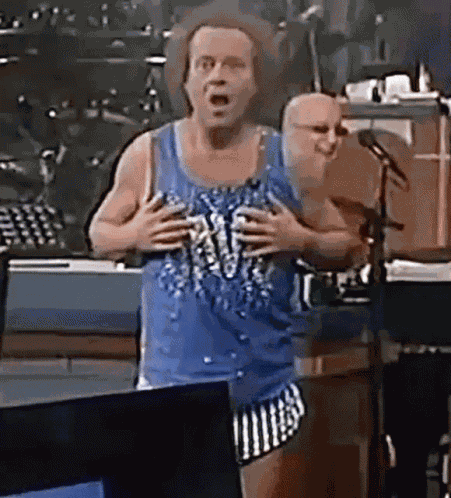 Richard Simmons Drama GIF