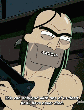 Rick And Morty Machete GIF