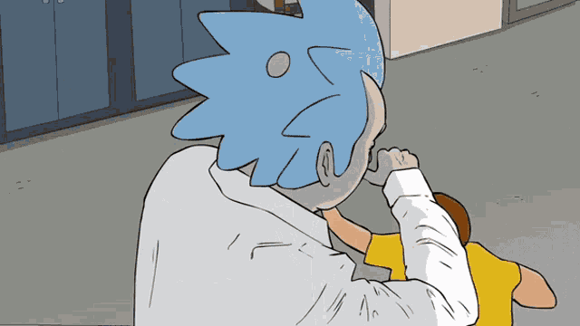 Rick And Morty Slap GIF