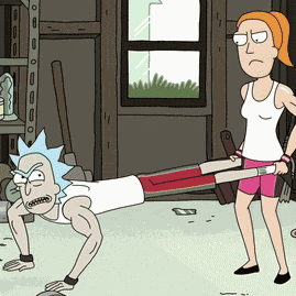 Rick And Morty Summer GIF