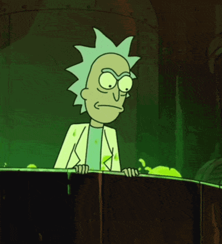 Rick Angry GIF