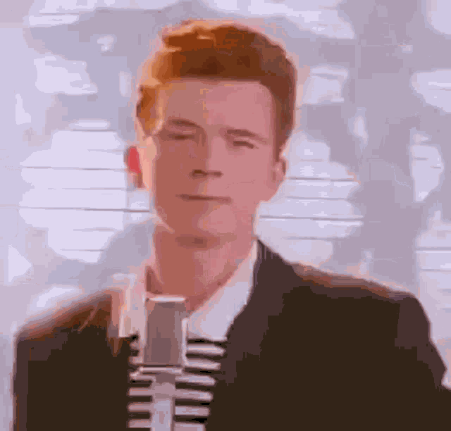 Rick Astley Astronaut In The Ocean GIF