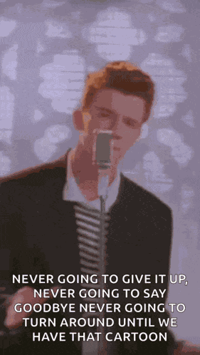 Rick Astley Never Gonna Give You Up GIF