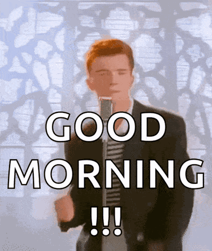 Rick Roll Rick Ashley GIF