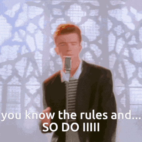 Rick Roll So Do I GIF