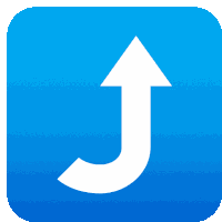 Right Arrow Curving Up Symbols Sticker