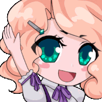 Rimia Waving Sticker