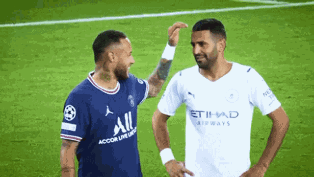 Riyad Mahrez Neymar GIF