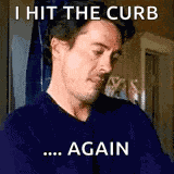 Robert Downey Jr Face Palm GIF