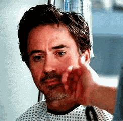 Robert Downey Jr Tony Stark GIF