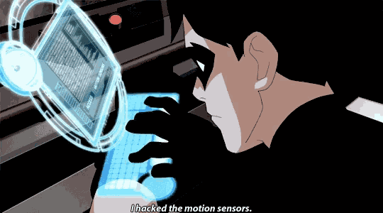 Robin I Hacked The Motion Sensors GIF