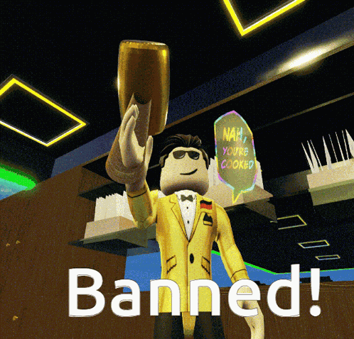 Roblox Ban Hammer GIF