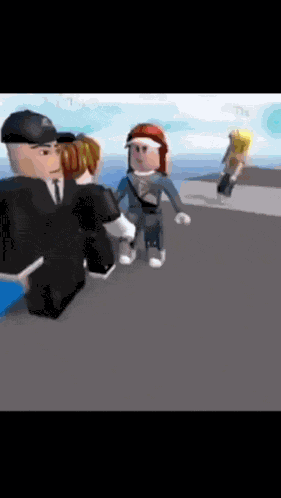 Roblox Funny Roblox Suit GIF