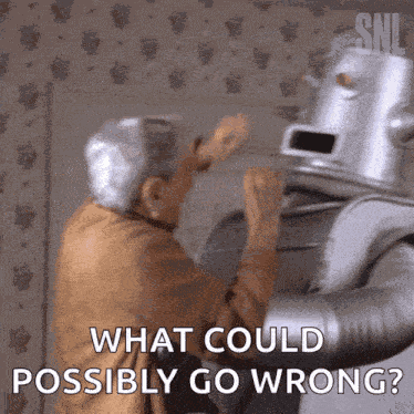 Robot Attack Saturday Night Live GIF