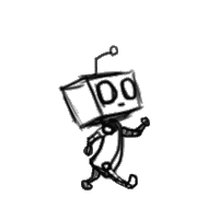 Robot Sticker