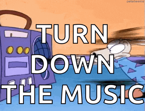 Rocko Music GIF