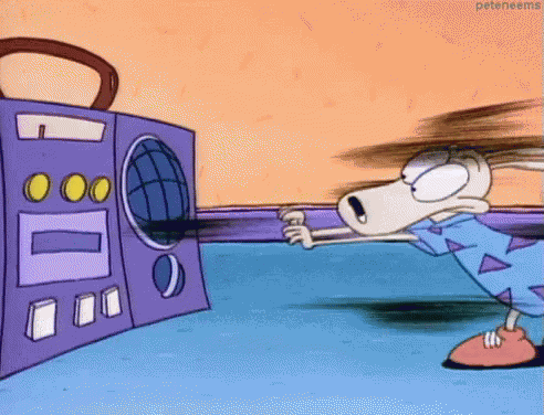 Rocko Music GIF