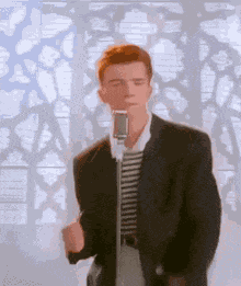 Rockroll Rick Astley GIF