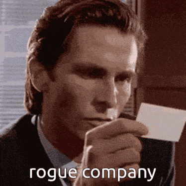 Rogue Company Patrick Bateman GIF