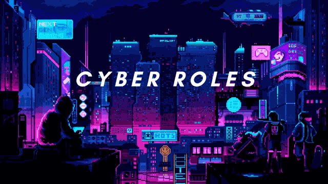 Role Menu Cyberpunk GIF