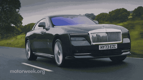 Rolls Royce Spectre Driving GIF GIF