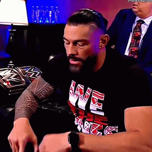 Roman Reigns Annoyed GIF