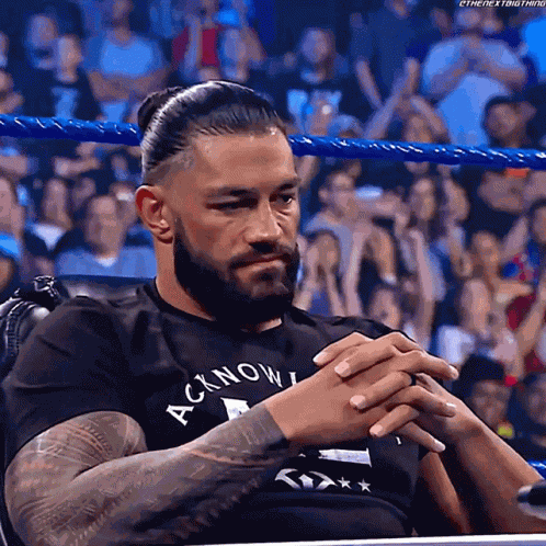 Roman Reigns Mad GIF