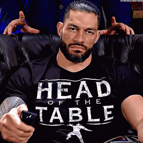 Roman Reigns Turns Tv Off GIF