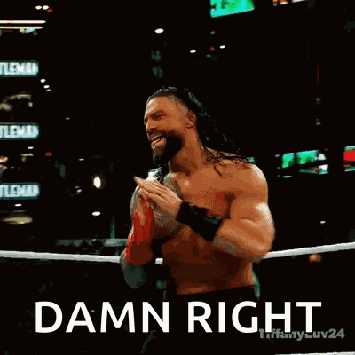 Roman Reigns Wrestlemania 40 GIF