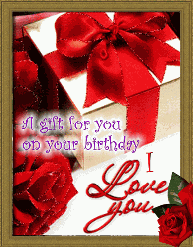 Romantic Birthday I Love You GIF