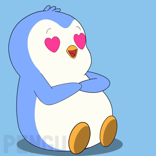 Romantic Heart Eyes GIF