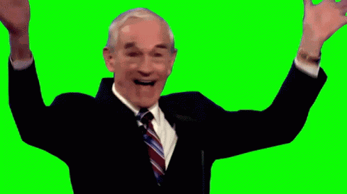 Ron Paul Excited GIF