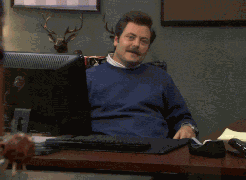 Ron Swanson Nick Offerman GIF