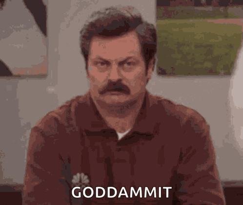 Ron Swanson Nick Offerman GIF