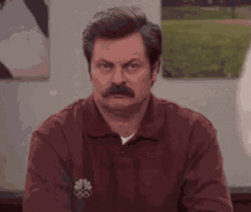 Ron Swanson Nick Offerman GIF