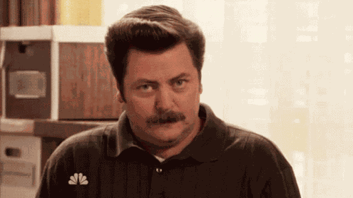 Ron Swanson Parks And Rec GIF