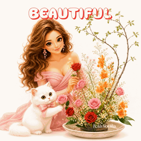 Rosa Noctilia Beautiful GIF