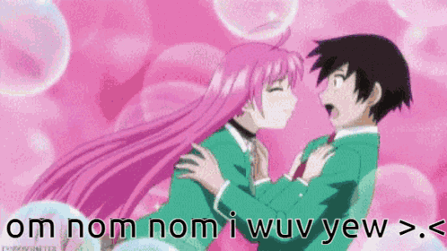 Rosario Vampire Moka Akashiya GIF