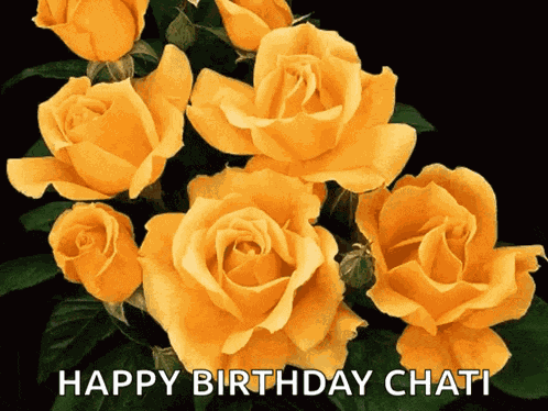 Roses Yellow Roses GIF
