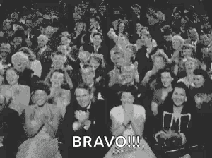 Roundofapplause Vintage GIF