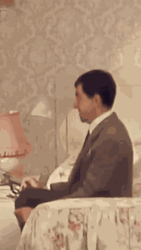 Rowan Atkinson GIF