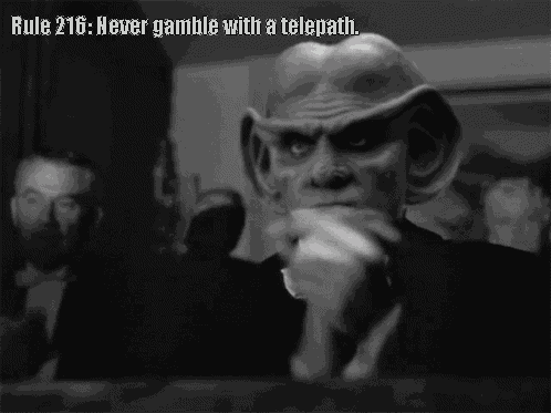 Rule 216 Never Gamble With A Telepath GIF