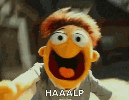 Run Forrest Puppet GIF