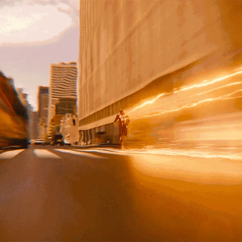 Running Barry Allen GIF