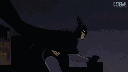 Running Fast Batman GIF