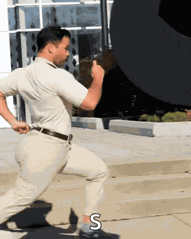Running Frankie La Penna GIF