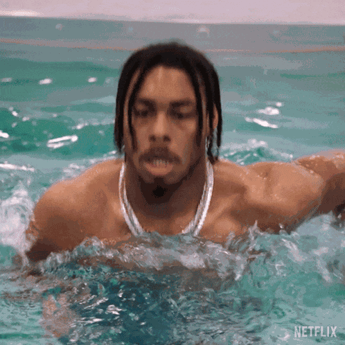Running In Water Justin Jefferson GIF