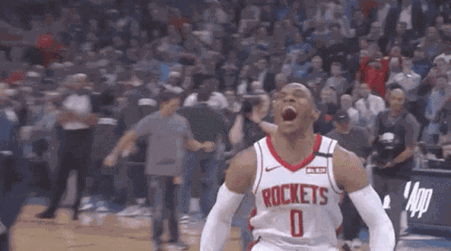 Russell Westbrook Clap GIF