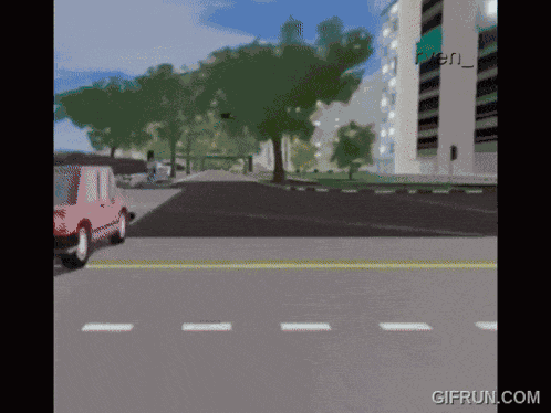 Rven Roblox Core Two Fake Car Accident Animation 3d GIF